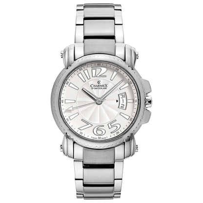 Front view of Charmex Berlin Men's Swiss Quartz (Battery-Powered) Watch 2520