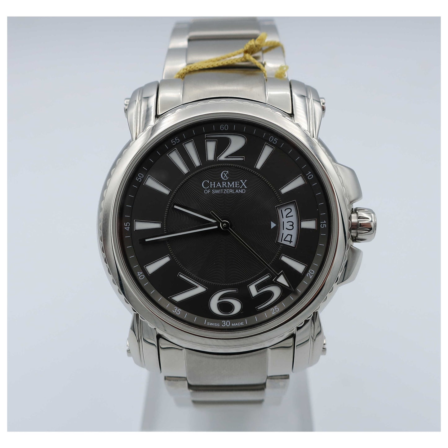 Front view of Charmex Berlin Men's Swiss Quartz (Battery-Powered) Watch 2521-SD