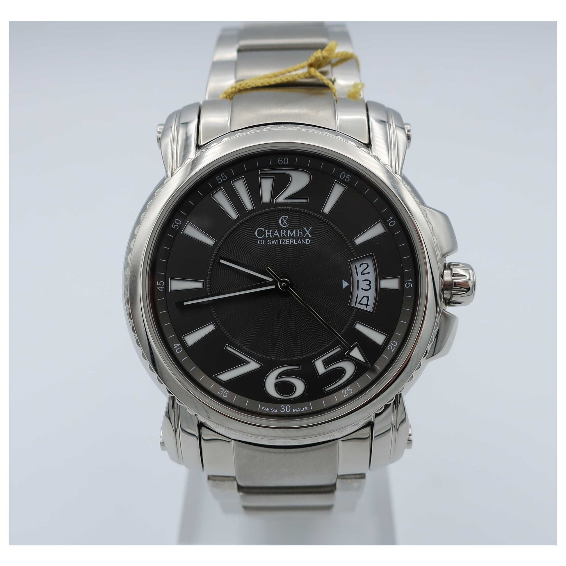 Front view of Charmex Berlin Men's Swiss Quartz (Battery-Powered) Watch 2521-SD