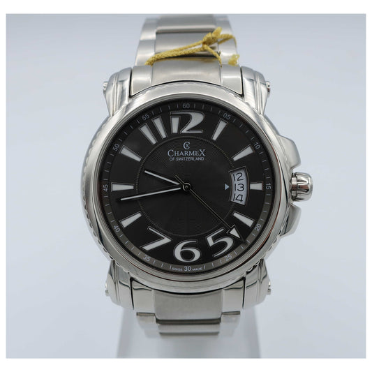 Front view of Charmex Berlin Men's Swiss Quartz (Battery-Powered) Watch 2521-SD
