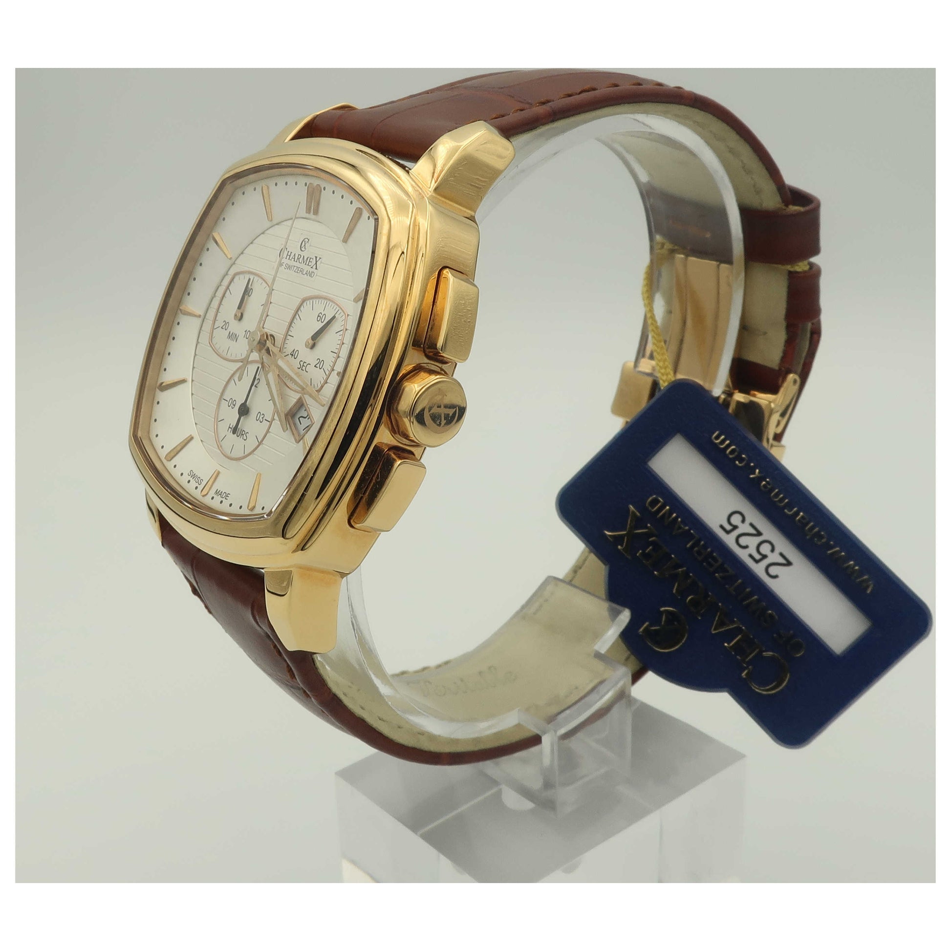 Charmex Daytona Men's Swiss Quartz (Battery-Powered) Watch 2525-PO - Image #4