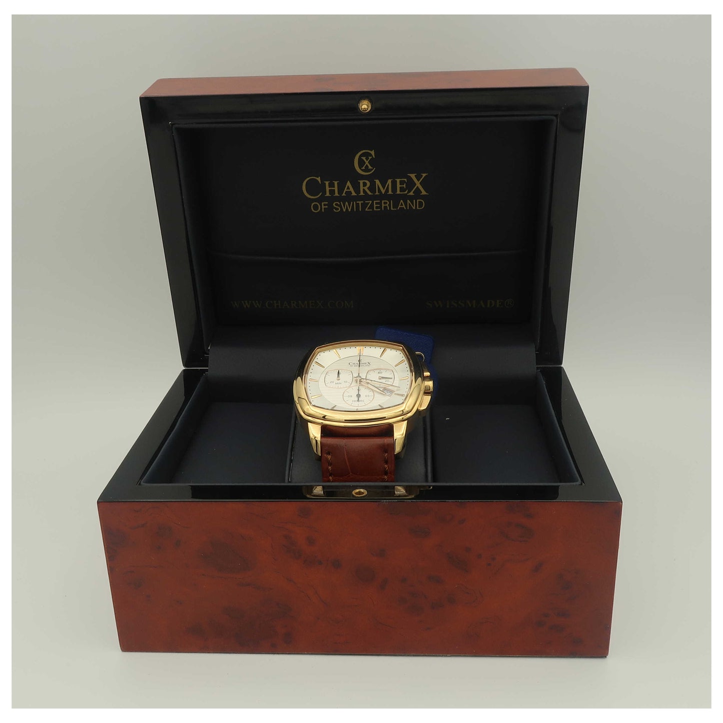 Charmex Daytona Men's Swiss Quartz (Battery-Powered) Watch 2525-PO - Image #6