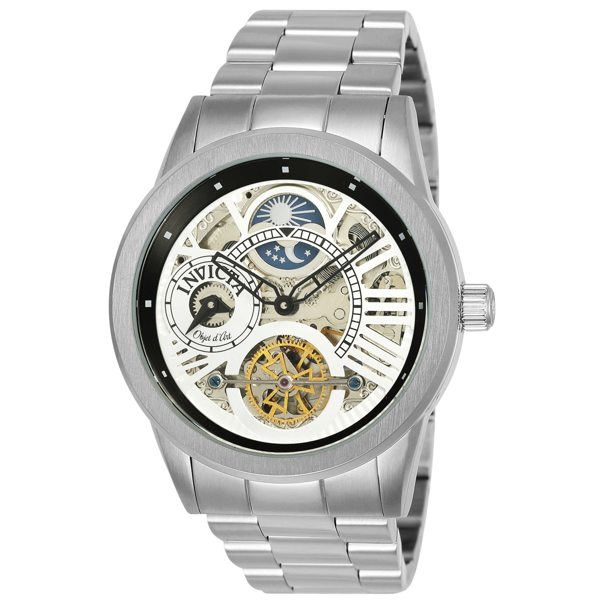 Front view of Invicta Objet D Art Men's Automatic Watch 25263