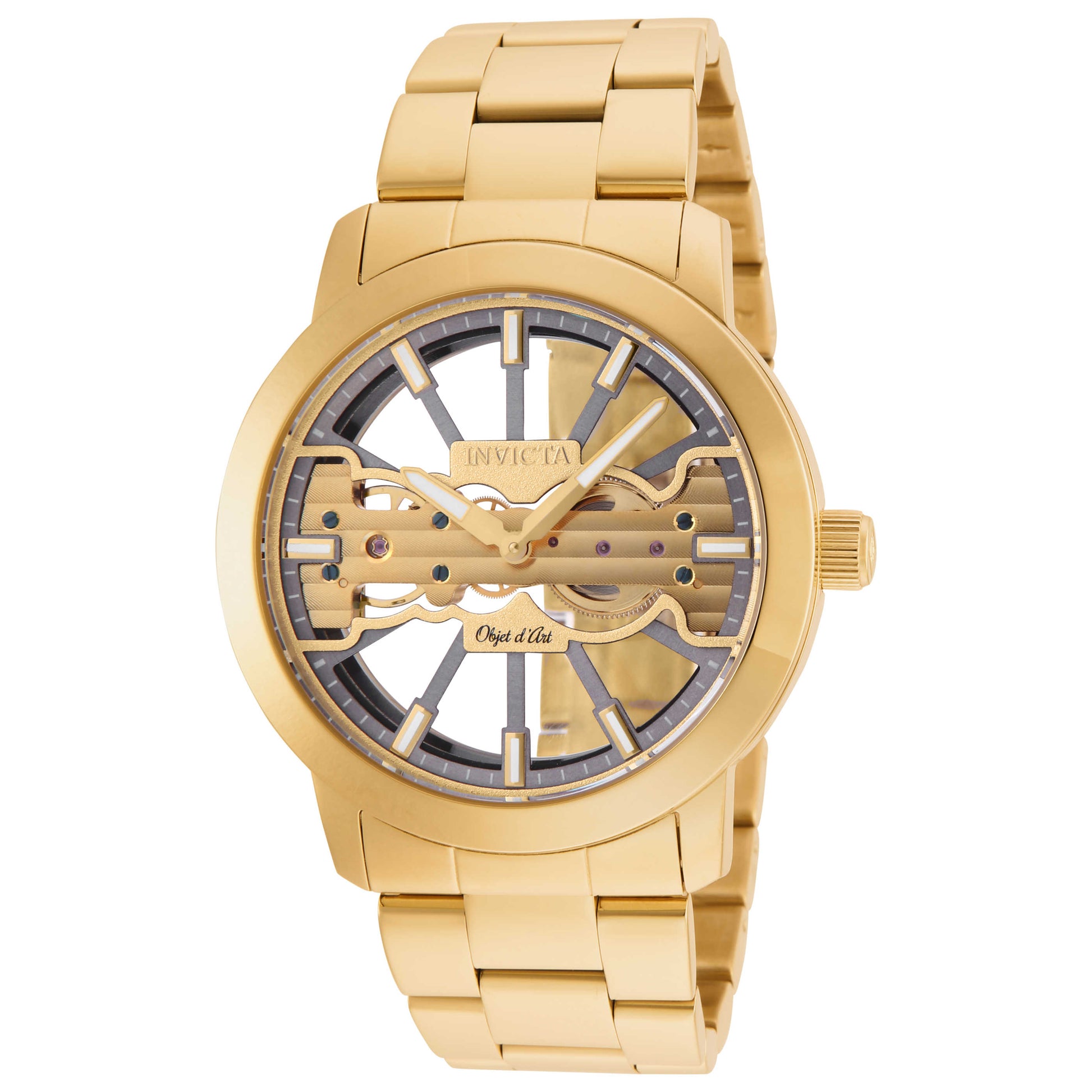 Front view of Invicta Objet D Art Men's Manual-Wind Watch 25270
