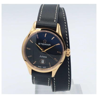Front view of Eterna Artena Women's Swiss Quartz (Battery-Powered) Watch 2530-56-41-1348-SD