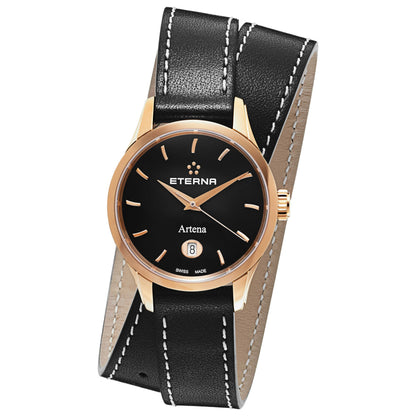 Front view of Eterna Artena Women's Swiss Quartz (Battery-Powered) Watch 2530-56-41-1348