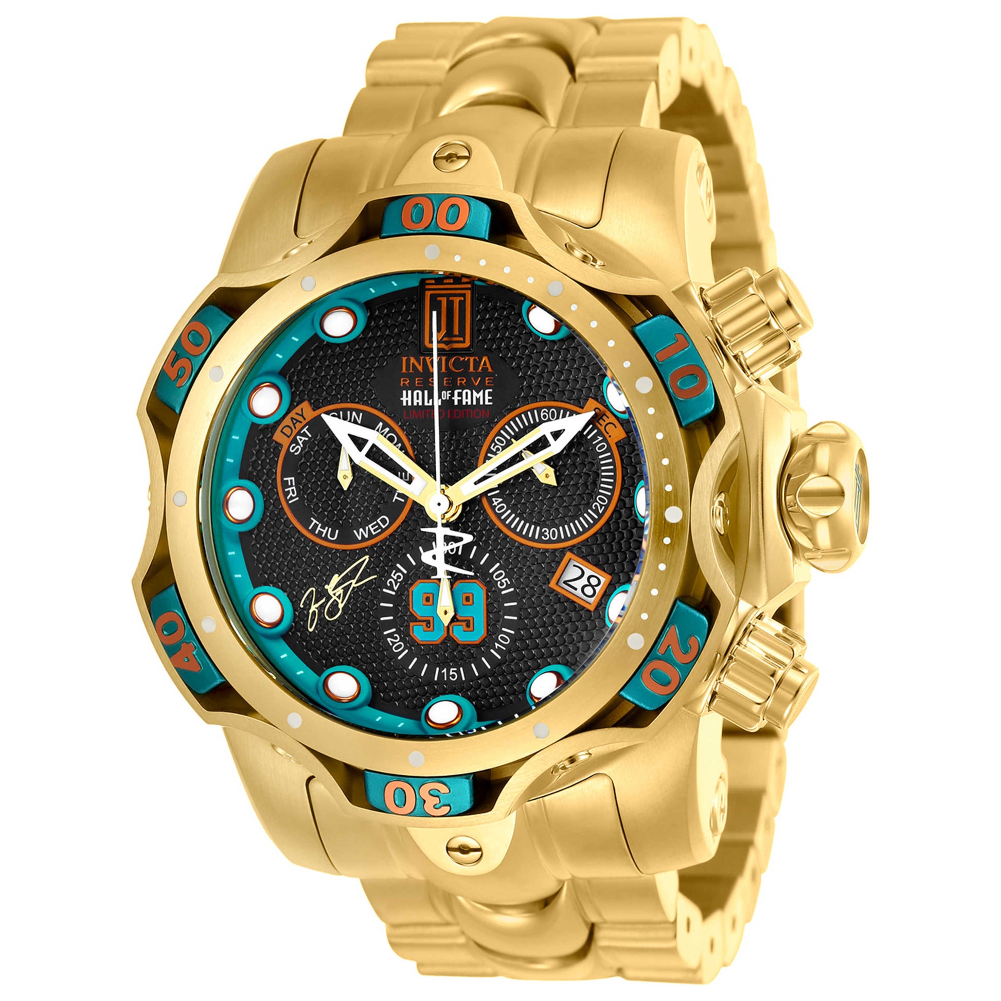 Front view of Invicta Jason Taylor Men's Quartz Watch 25304