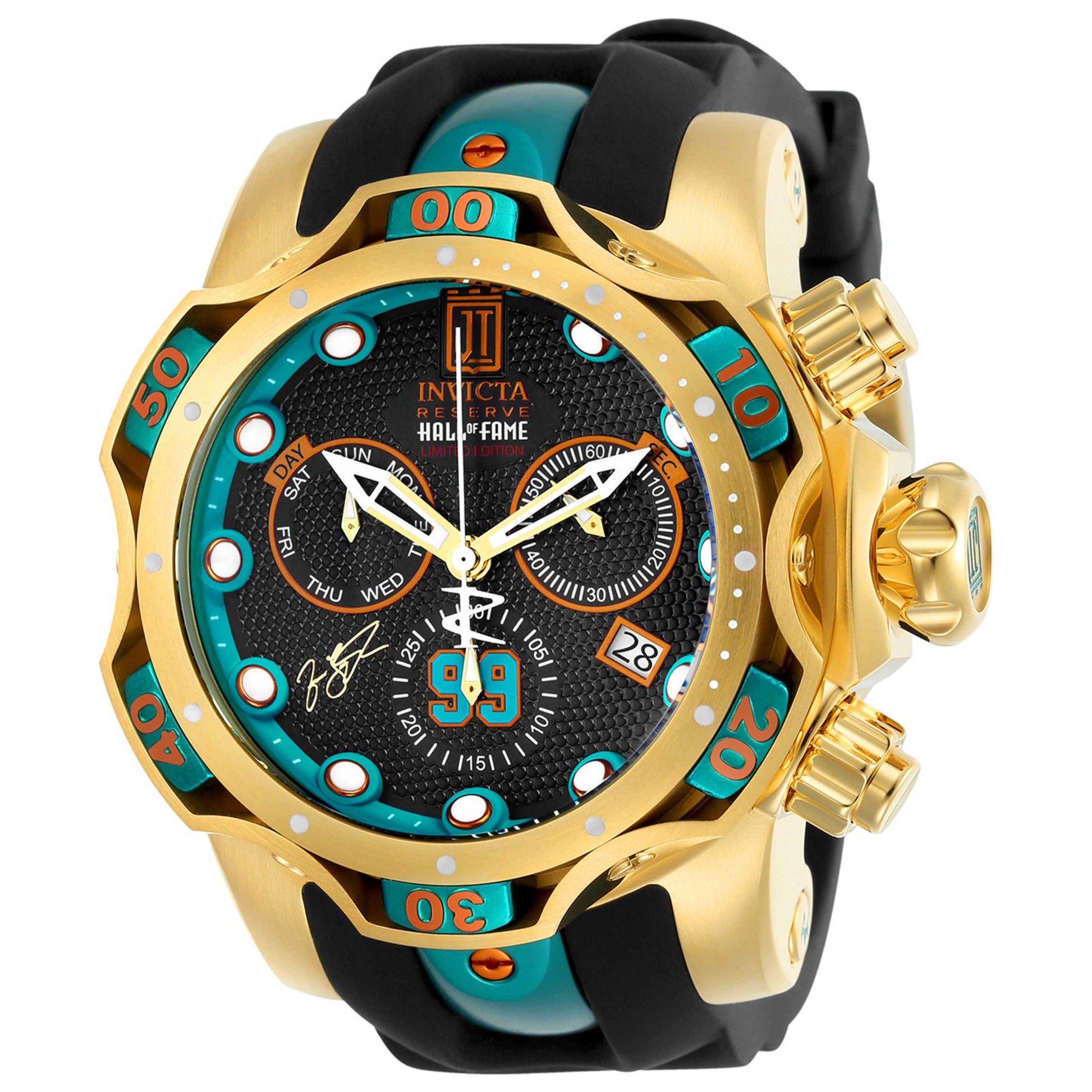 Front view of Invicta Jason Taylor Men's Quartz Watch 25306