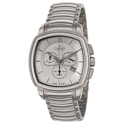 Front view of Charmex Daytona Men's Swiss Quartz (Battery-Powered) Watch 2535