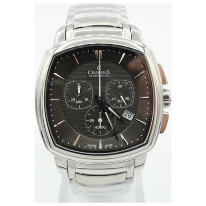 Front view of Charmex Daytona Men's Swiss Quartz (Battery-Powered) Watch 2536-SD