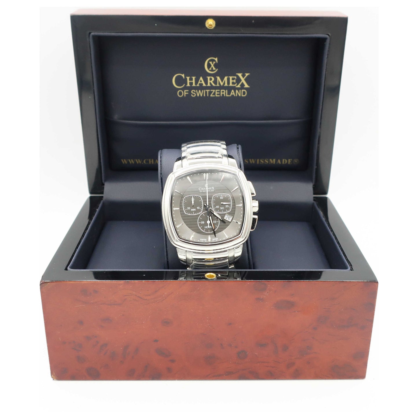Charmex Daytona Men's Swiss Quartz (Battery-Powered) Watch 2536-SD - Image #6