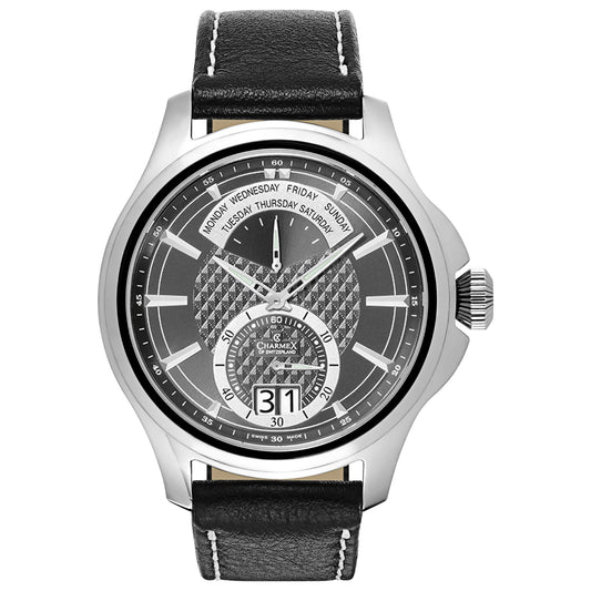 Front view of Charmex Zermatt II Men's Swiss Quartz (Battery-Powered) Watch 2566