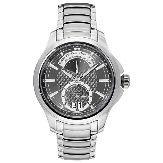 Front view of Charmex Zermatt II Men's Swiss Quartz (Battery-Powered) Watch 2571