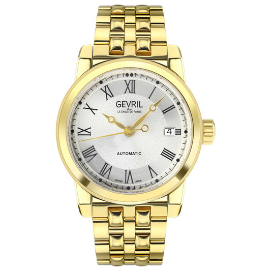 Front view of Charmex Fifth Avenue Men's Swiss Quartz (Battery-Powered) Watch 2575