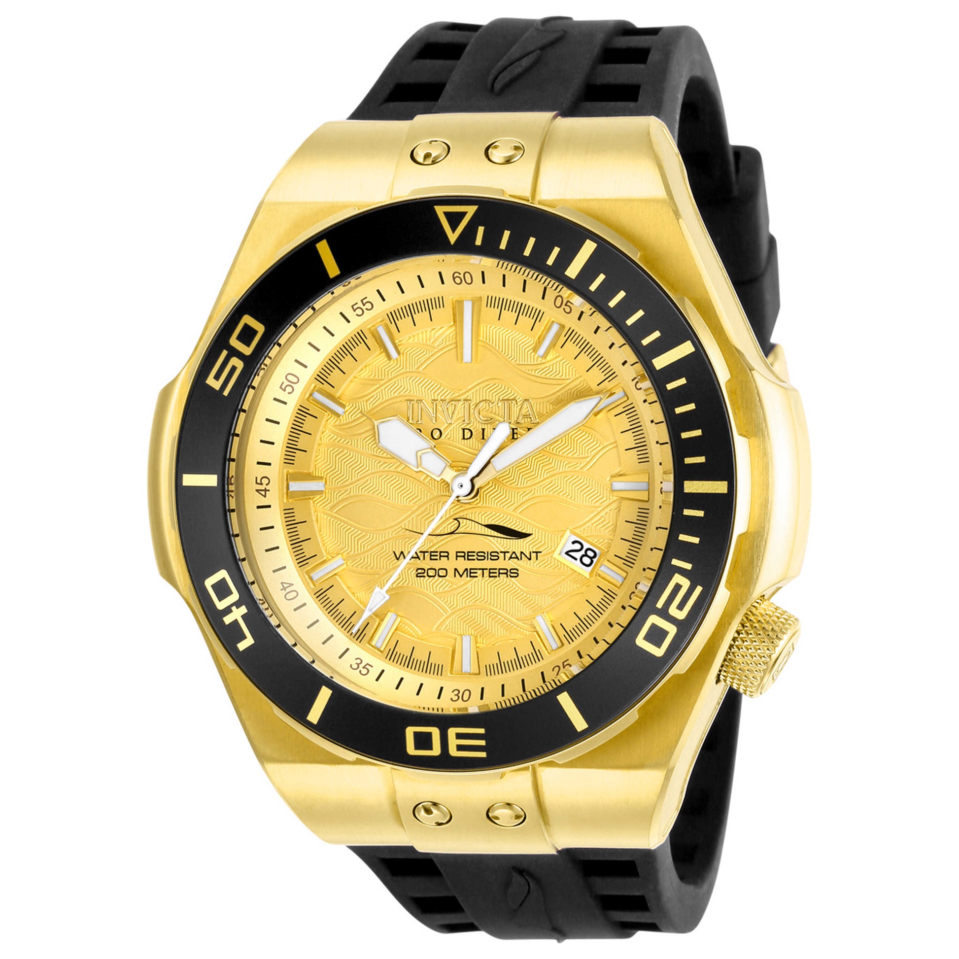 Front view of Invicta Pro Diver Men's Automatic Watch 25775