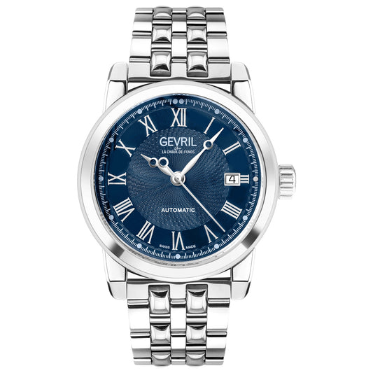 Front view of Gevril Madison Men's Automatic Watch 2578