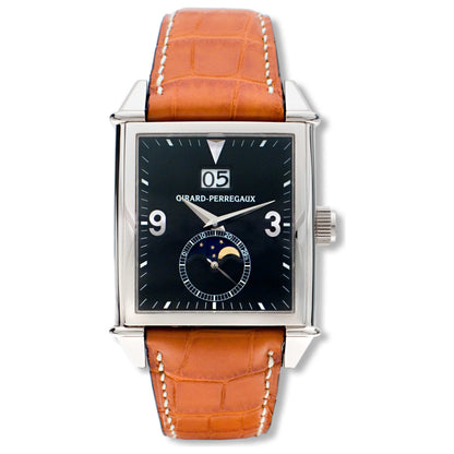 Front view of Girard-Perregaux Vintage 1945 Men's Watch 25800-0-53-645