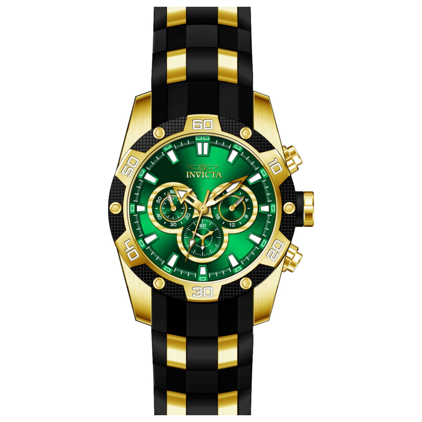 Front view of Invicta Speedway Men's Quartz Watch 25837