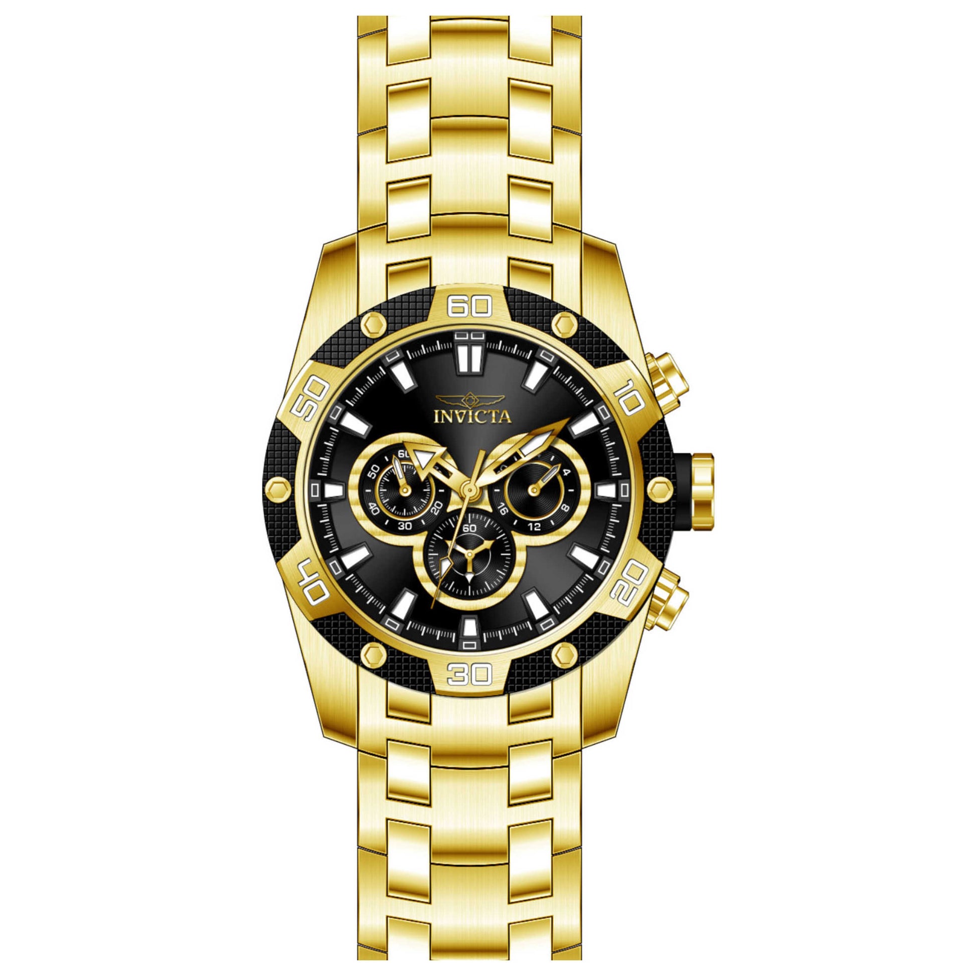 Front view of Invicta Speedway Men's Quartz Watch 25840