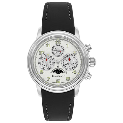 Front view of Blancpain Leman Men's Automatic Watch 2585F-1127-64B