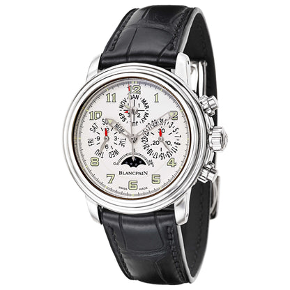 Front view of Blancpain Leman Men's Automatic Watch 2585F-1127M-55B