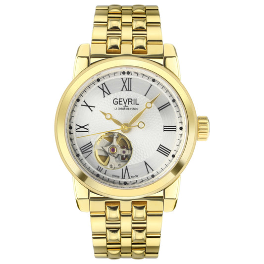 Front view of Charmex Fifth Avenue Men's Swiss Quartz (Battery-Powered) Watch 2585