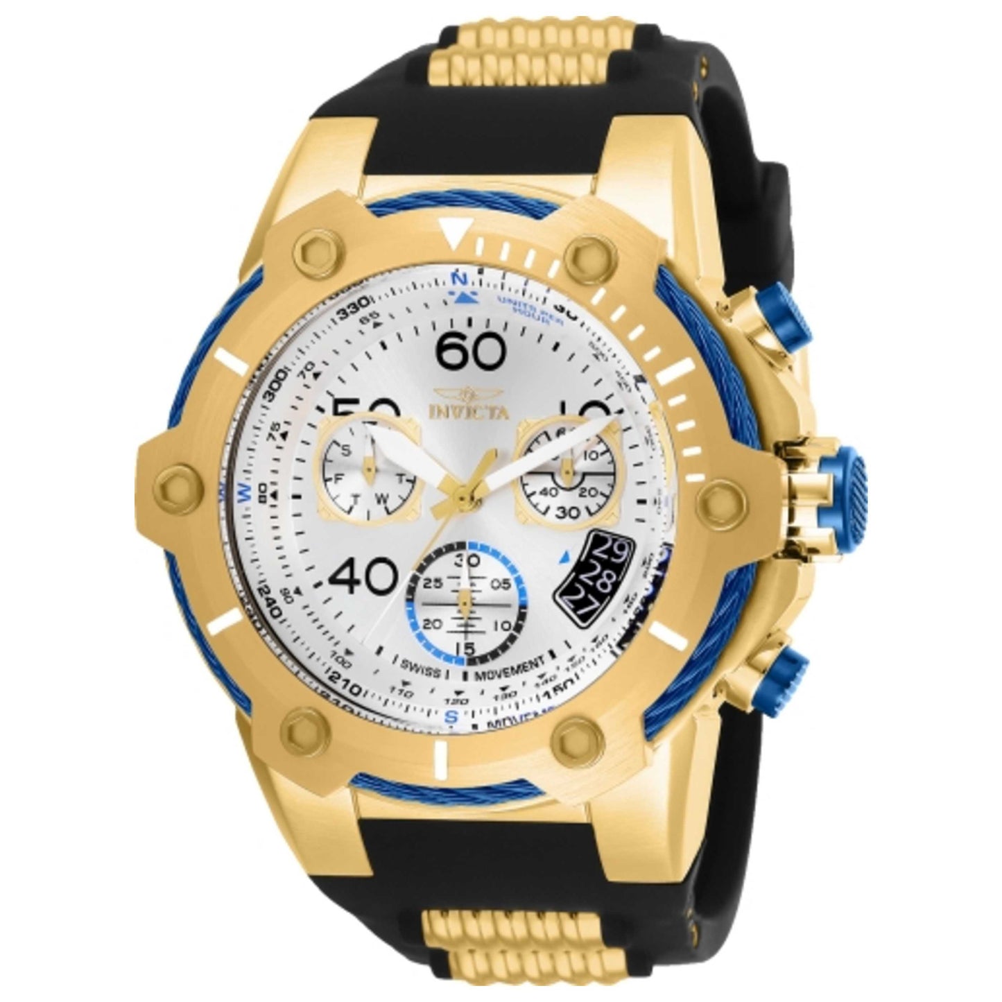 Front view of Invicta Bolt Men's Quartz Watch 25872