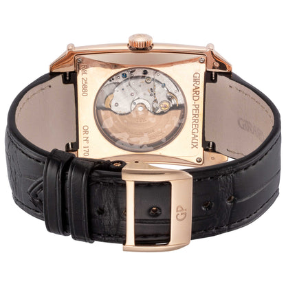 Back view of Girard-Perregaux Vintage 1945 XXL Men's Automatic Watch 25880-52-721-BB6A