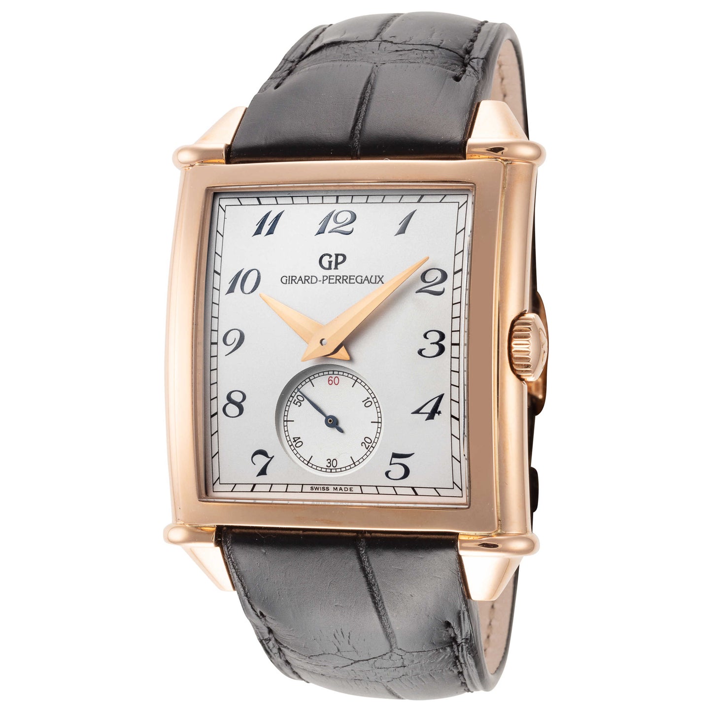 Front view of Girard-Perregaux Vintage 1945 XXL Men's Automatic Watch 25880-52-721-BB6A