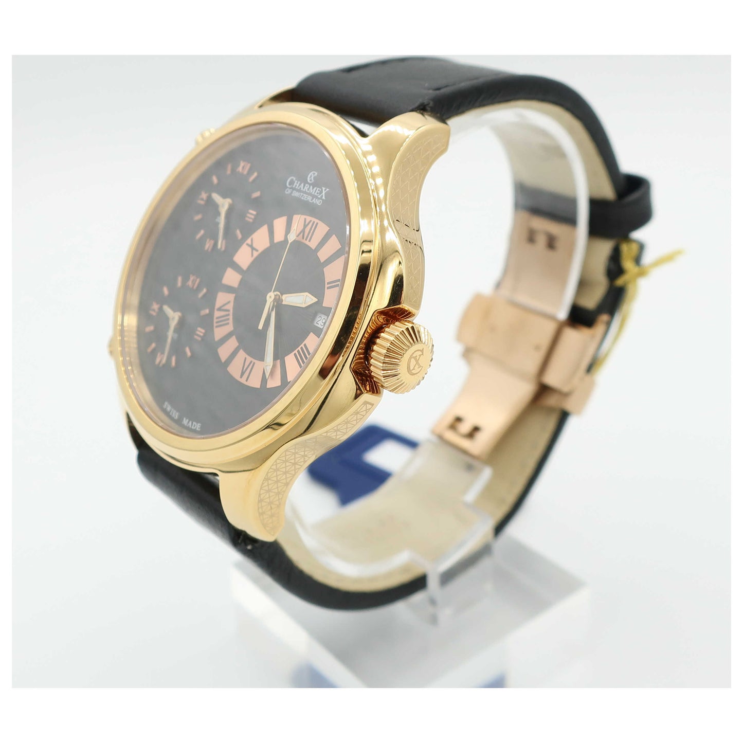 Charmex Cosmopolitan II Men's Swiss Quartz (Battery-Powered) Watch 2591-SD - Image #4