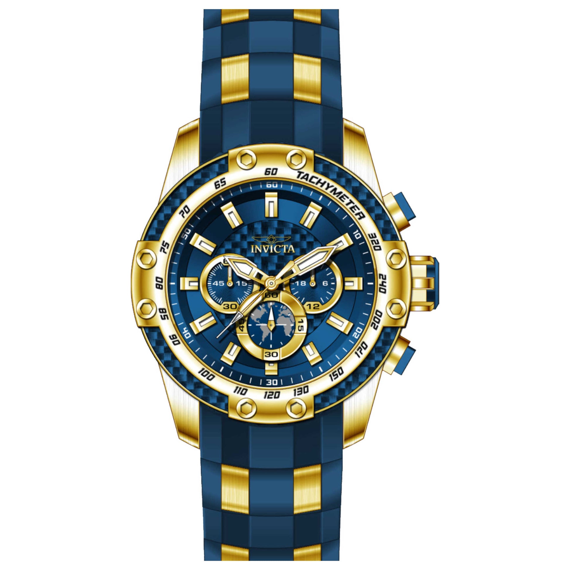 Front view of Invicta Speedway Men's Quartz Watch 25941