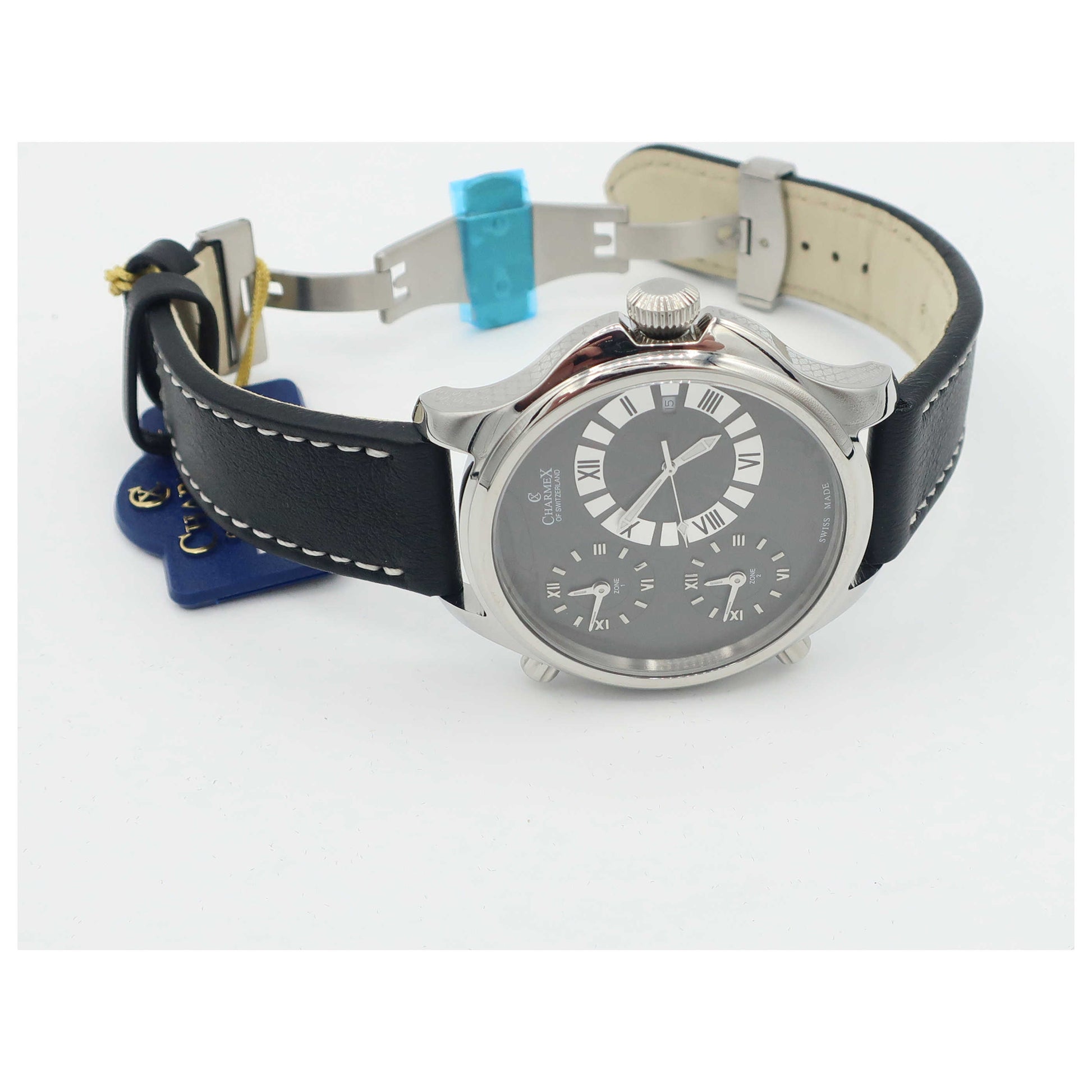 Charmex Cosmopolitan II Men's Swiss Quartz (Battery-Powered) Watch 2596-SD - Image #8