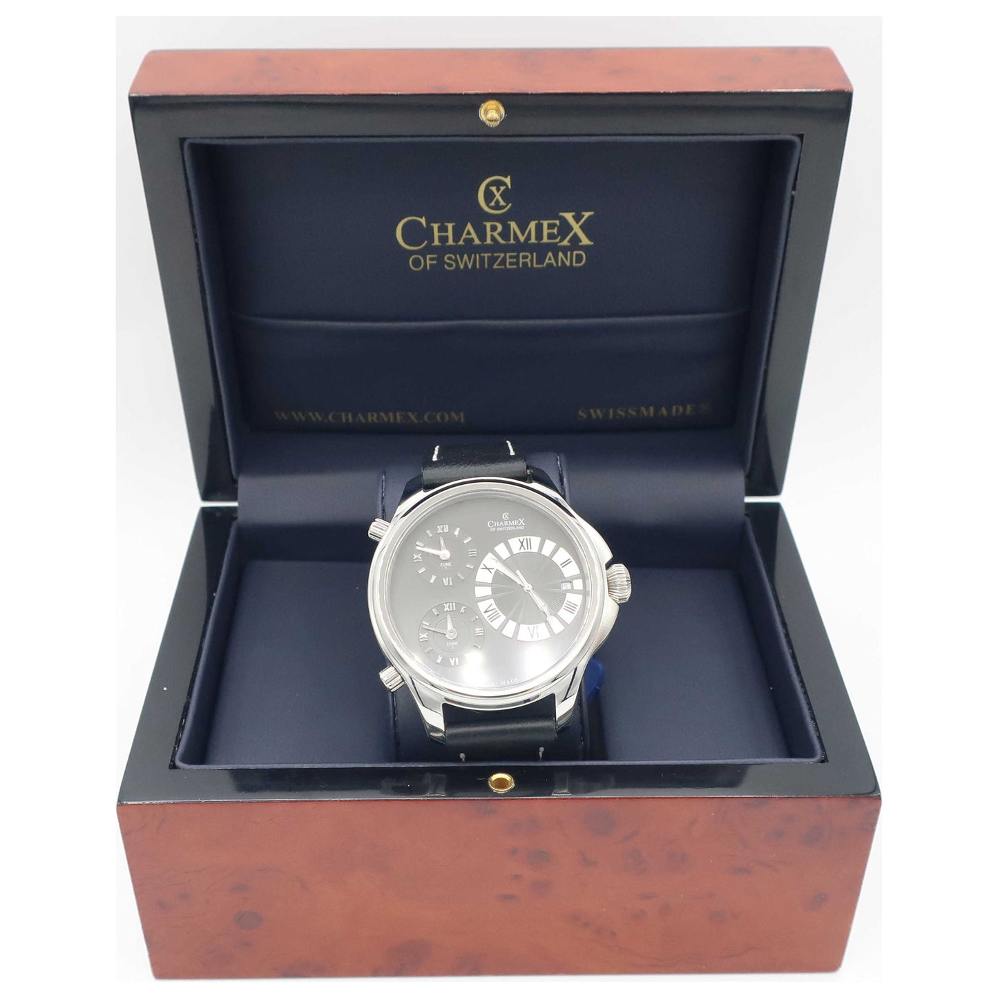 Charmex Cosmopolitan II Men's Swiss Quartz (Battery-Powered) Watch 2596-SD - Image #6