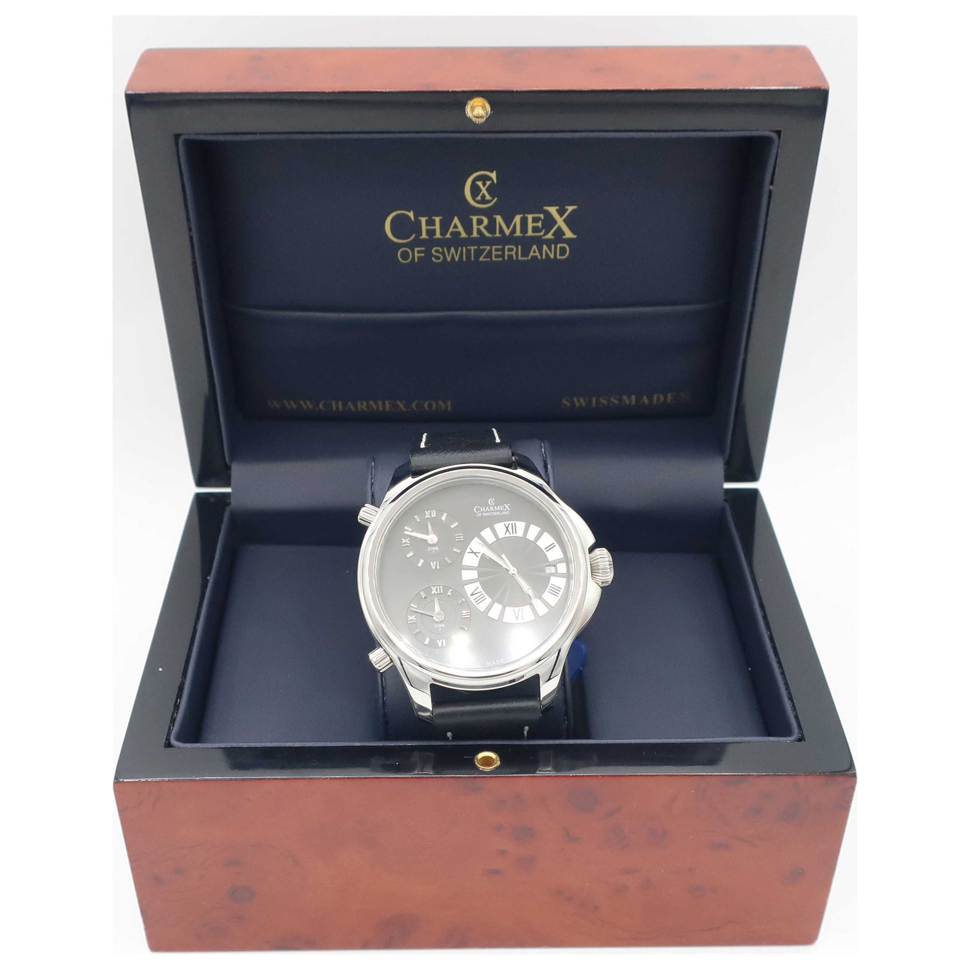 Charmex Cosmopolitan II Men's Swiss Quartz (Battery-Powered) Watch 2596-SD - Image #6