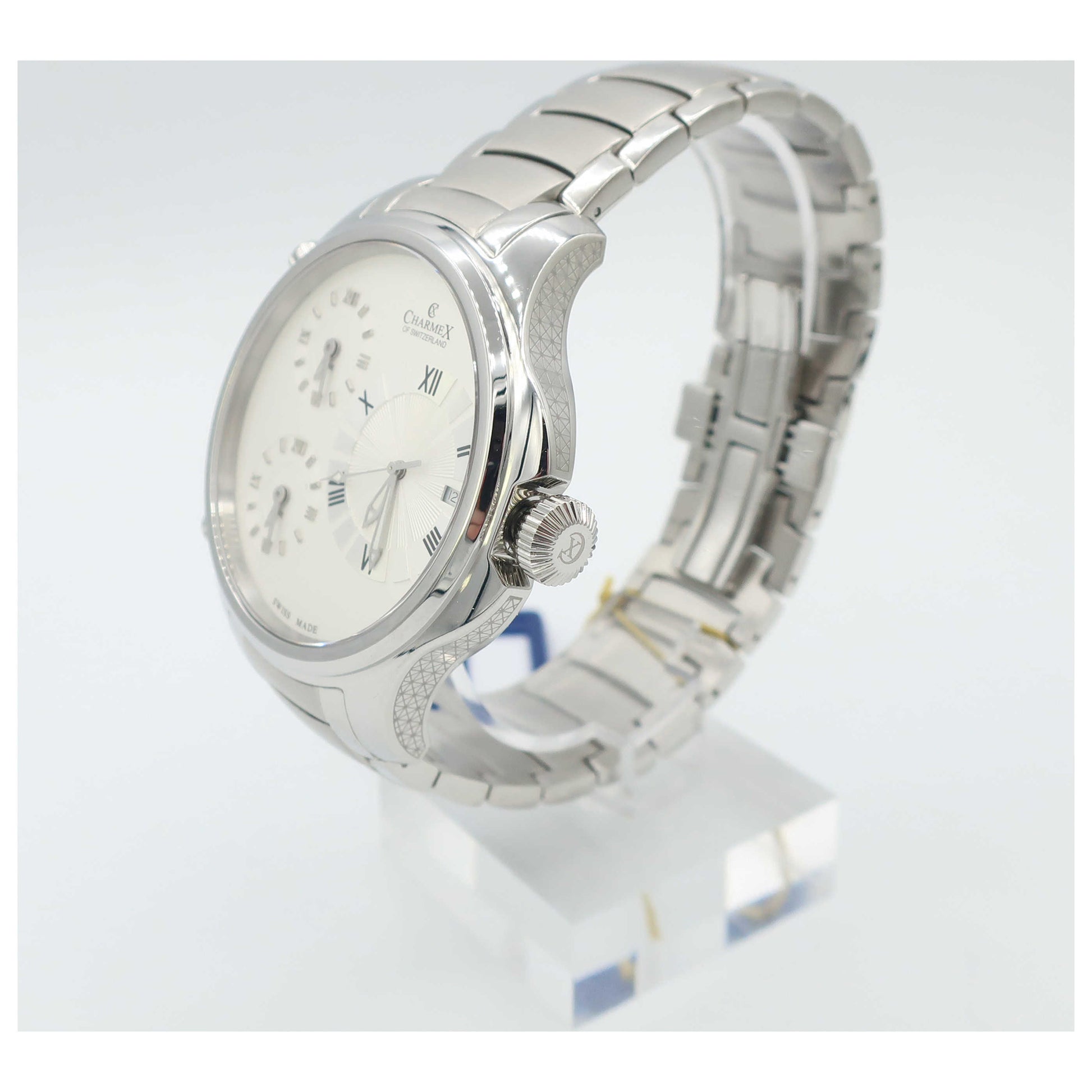Charmex Cosmopolitan II Men's Swiss Quartz (Battery-Powered) Watch 2600-SD - Image #4
