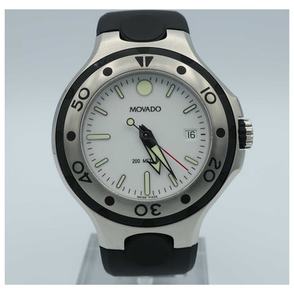 Front view of Movado Series 800 Men's Swiss Quartz (Battery-Powered) Watch 2600011-SD