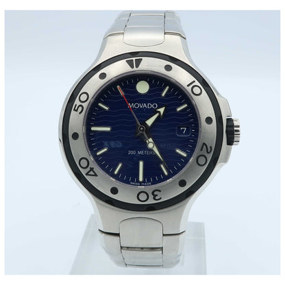 Front view of Movado Series 800 Men's Swiss Quartz (Battery-Powered) Watch 2600013-SDV