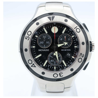 Front view of Movado Series 800 Men's Swiss Quartz (Battery-Powered) Watch 2600018-SD3