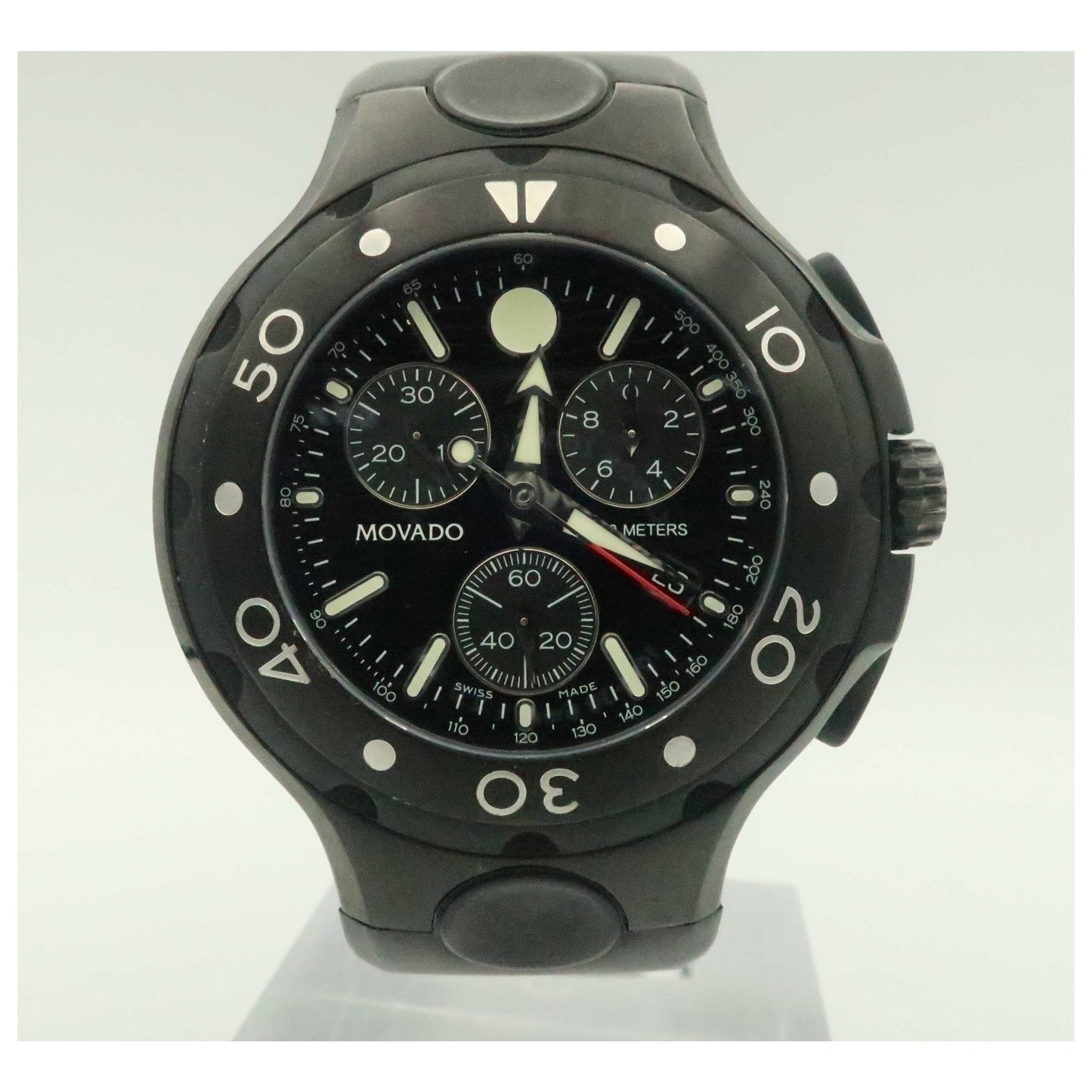 Front view of Movado Series 800 Men's Swiss Quartz (Battery-Powered) Watch 2600044-PO