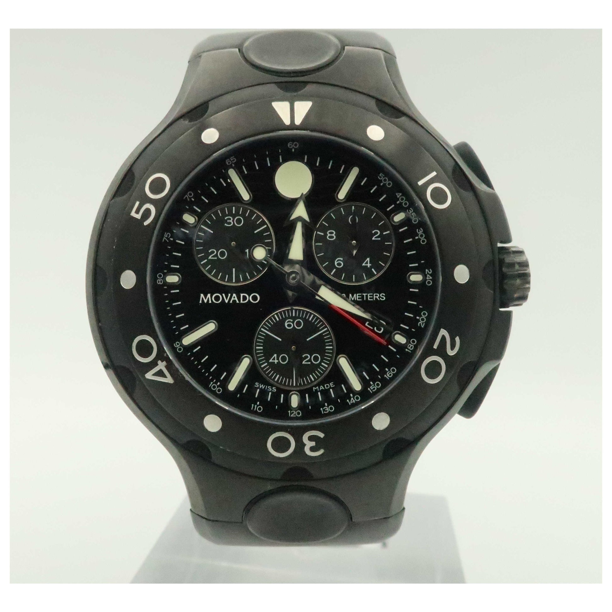 Front view of Movado Series 800 Men's Swiss Quartz (Battery-Powered) Watch 2600044-PO