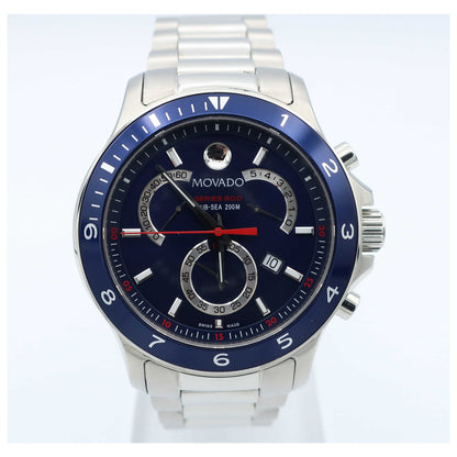 Front view of Movado Series 800 Men's Swiss Quartz (Battery-Powered) Watch 2600091-SDV