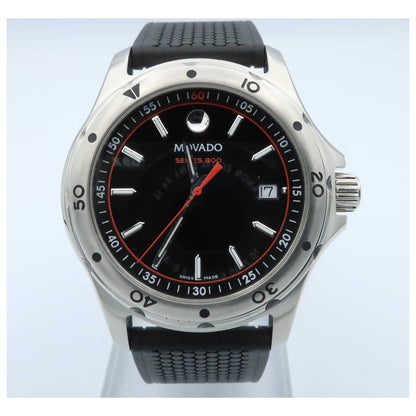 Front view of Movado Series 800 Men's Swiss Quartz (Battery-Powered) Watch 2600099-SDV