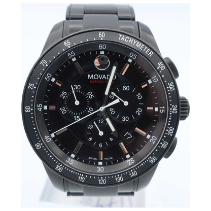 Front view of Movado Series 800 Men's Swiss Quartz (Battery-Powered) Watch 2600107-SD2