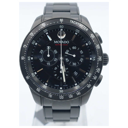 Front view of Movado Series 800 Men's Swiss Quartz (Battery-Powered) Watch 2600107-SD