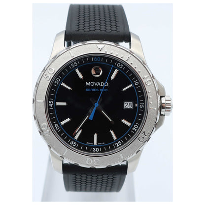 Front view of Movado Series 800 Men's Swiss Quartz (Battery-Powered) Watch 2600109-SD