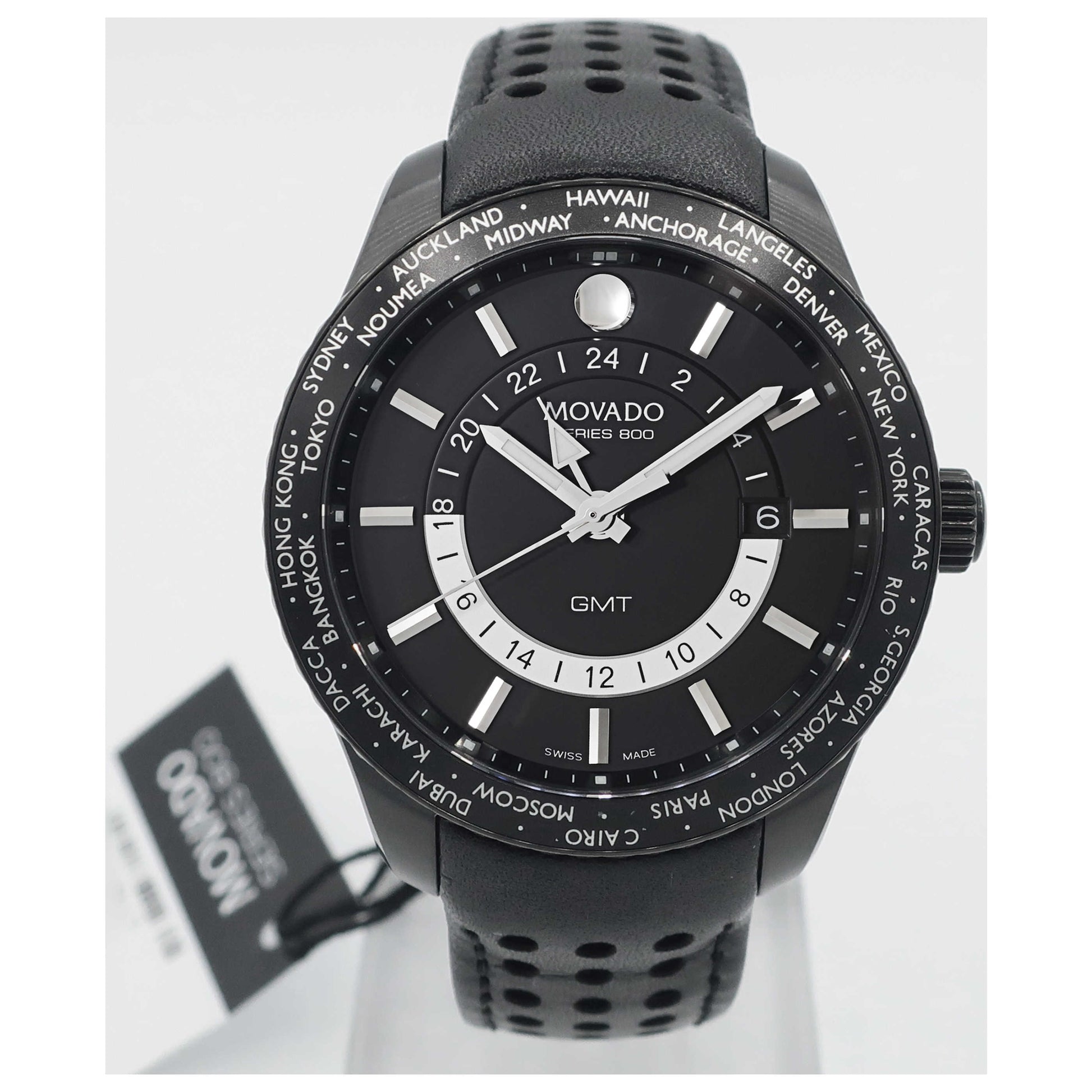 Front view of Movado Series 800 Men's Swiss Quartz (Battery-Powered) Watch 2600117-SD