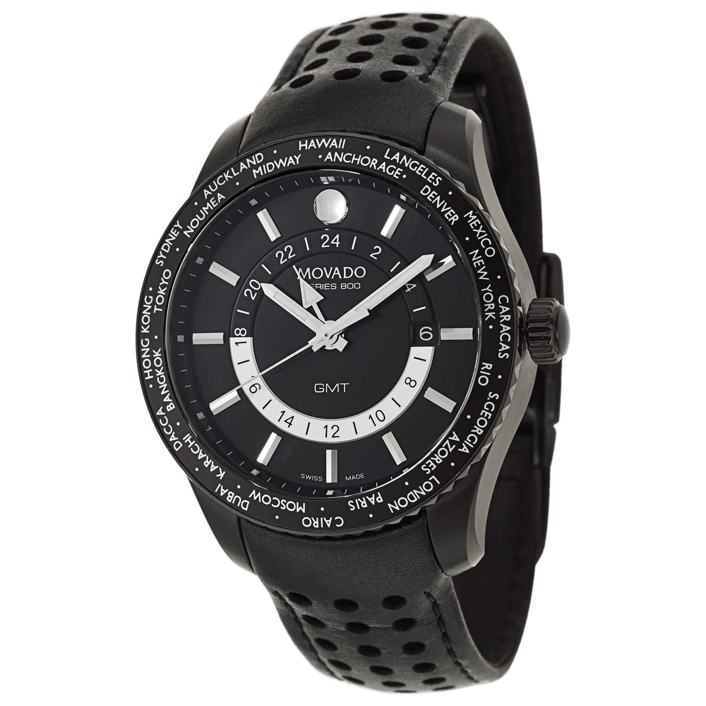 Front view of Movado Series 800 Men's Swiss Quartz (Battery-Powered) Watch 2600117