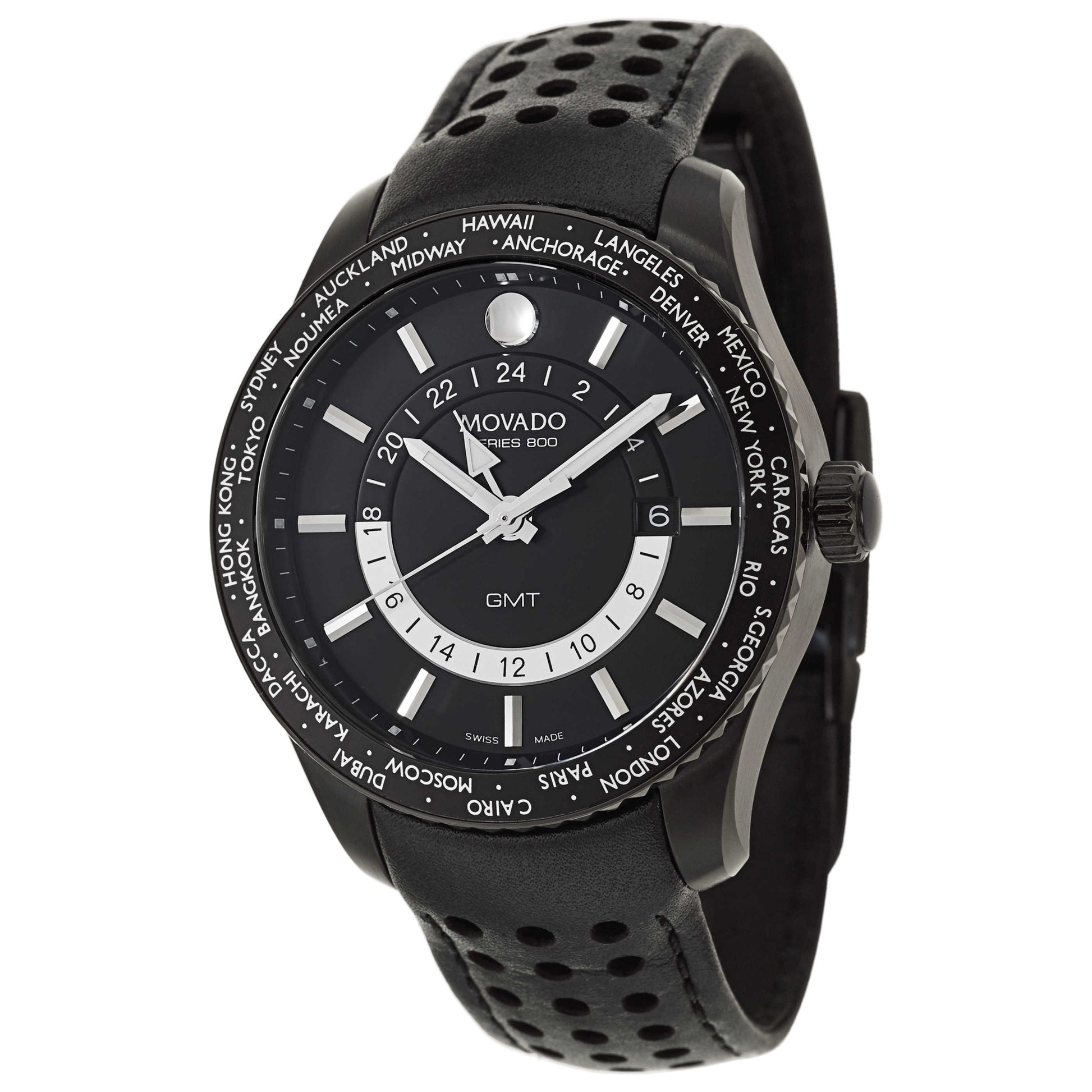 Front view of Movado Series 800 Men's Swiss Quartz (Battery-Powered) Watch 2600117