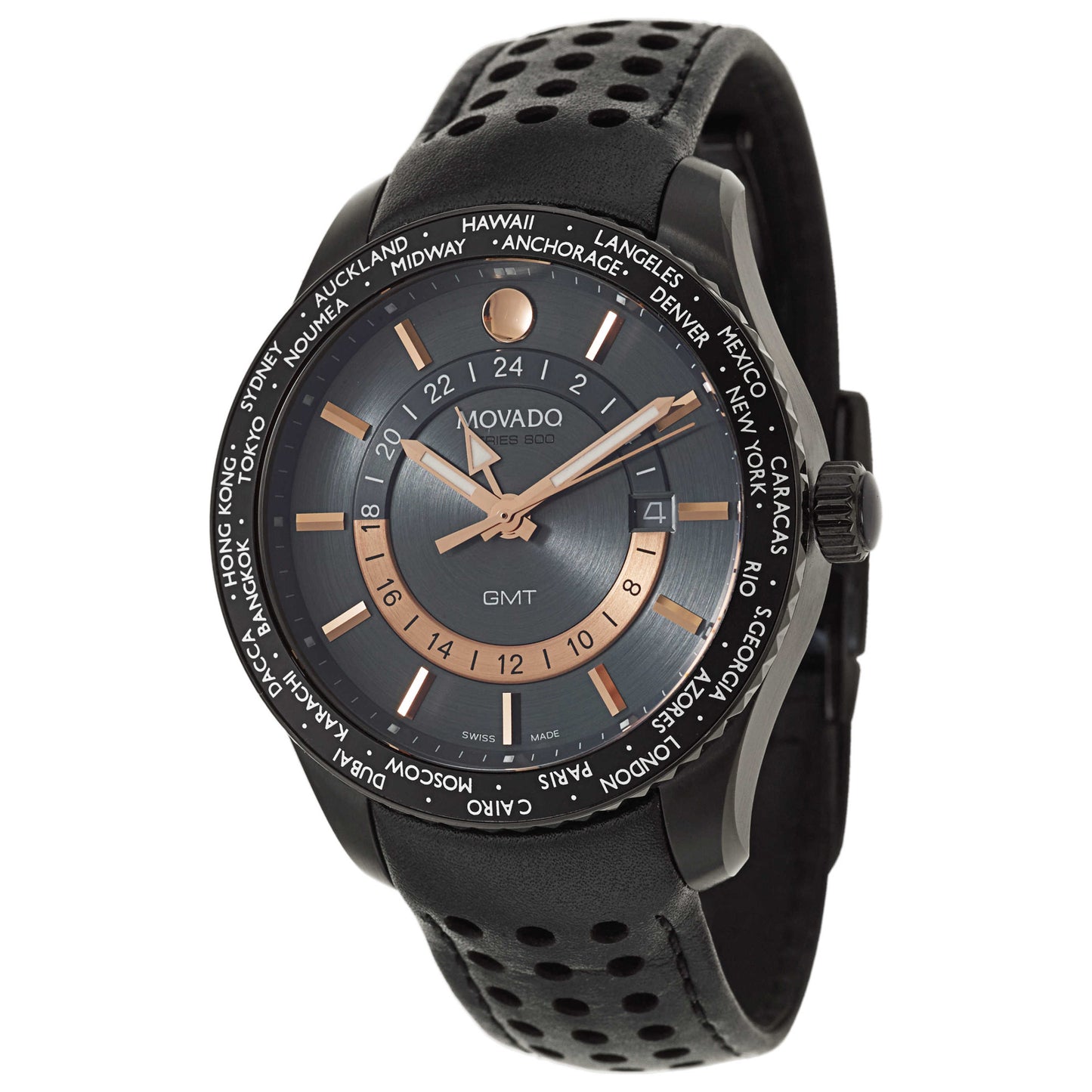 Front view of Movado Series 800 Men's Swiss Quartz (Battery-Powered) Watch 2600118