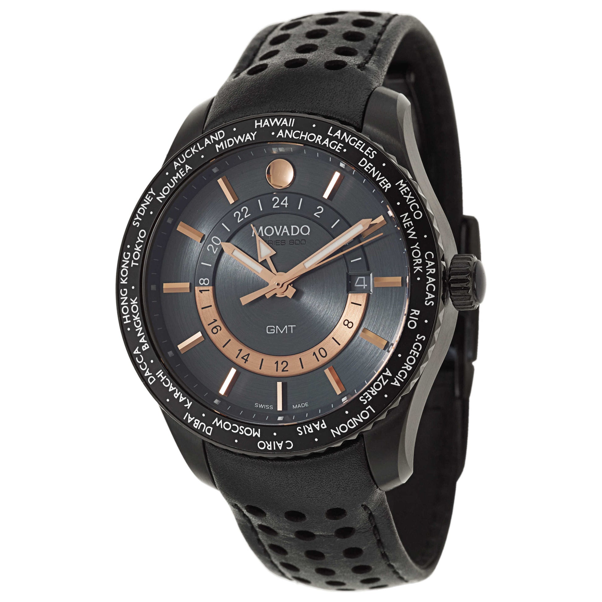 Front view of Movado Series 800 Men's Swiss Quartz (Battery-Powered) Watch 2600118